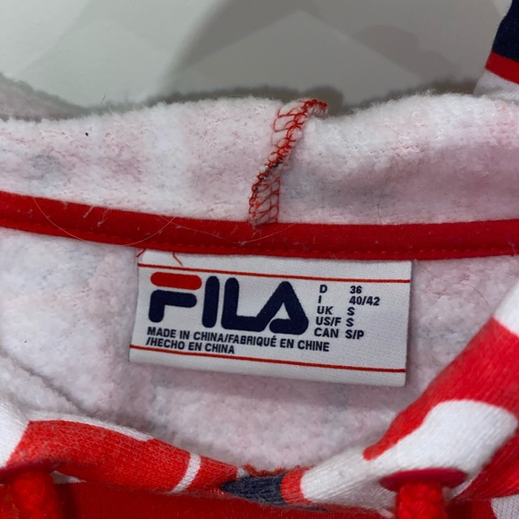 Fila Hoodie Cropped - Picture 3 of 3